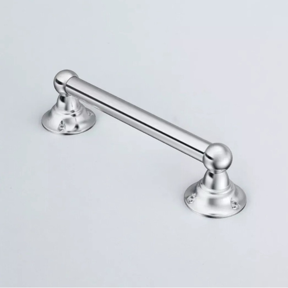 Moen 9” Chrome Designer Hand Grip Home Care Supports 250lbs New